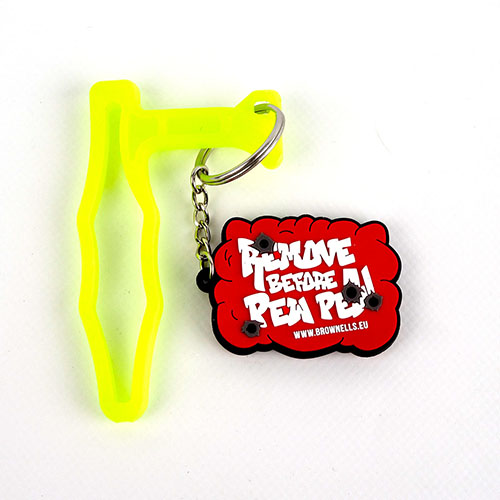 Ensure safety and visibility with our bright neon green Shotgun Chamber Flags, perfect for easily identifying unloaded firearms before you head out to the range.